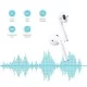 Porodo Blue Deep Bass Wireless Earbuds Pro 2 with Swipe Volume (White)