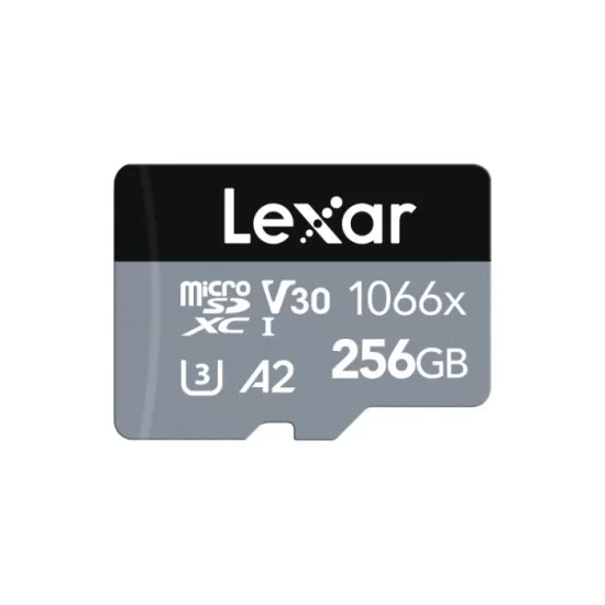 Lexar® Professional 1066x microSDXC™ UHS-I Card SILVER Series (256GB)