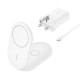 Belkin BoostCharge 2-in-1 Magnetic Foldable Wireless Charger with Qi2 15W