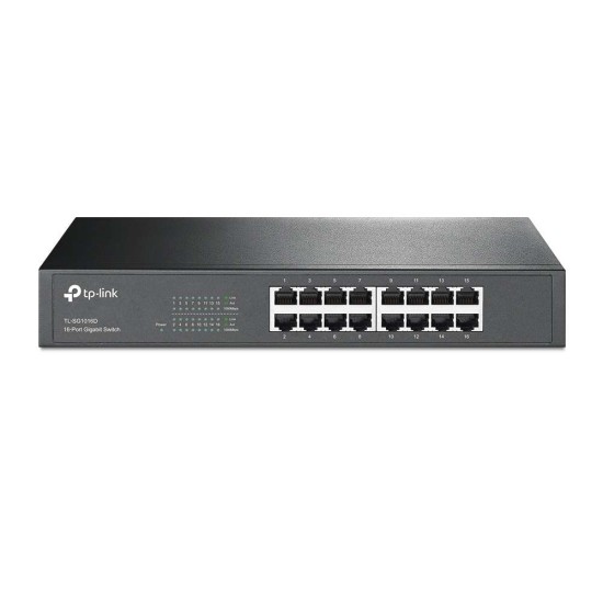 TP-Link TL-SG1016D | 16-Port Gigabit Desktop/Rackmount Switch
