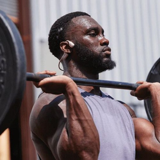 Shokz OpenRun Pro Bone Conduction Sport Headphone (Beige)