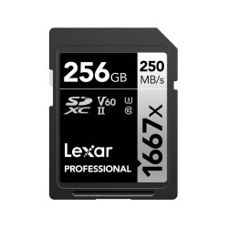 Lexar® Professional 1667x SDXC™ UHS-II Card SILVER Series (256GB)