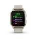 Garmin Venu® Sq 2 – Music Edition Cream Gold Aluminium Bezel with French Grey Case and Silicone Band Garmin Venu® Sq 2 – Music Edition Cream Gold Aluminium Bezel with French Grey Case and Silicone Band