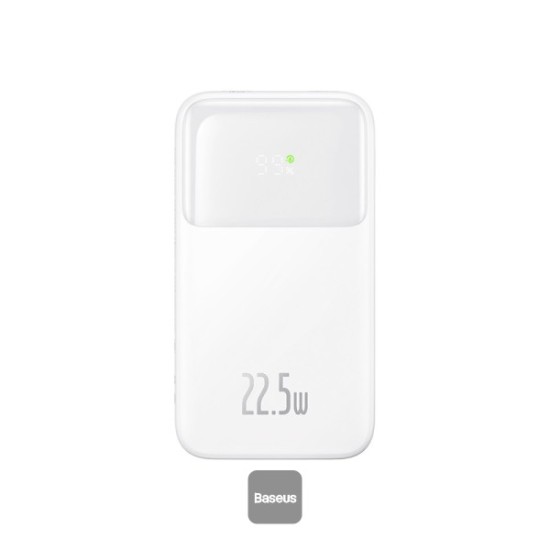 Baseus Comet Series Dual-Cable 20000mAh Digital Display Fast Charging Power Bank (22.5W)