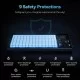Baseus Star-Lord Digital Display Fast Charge Power Bank 10000mAh 22.5W Black, With Simple Series Charging Cable