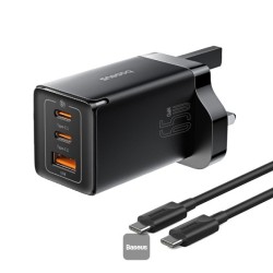 Baseus GaN5 Pro 65W 3 Port Fast Charger
