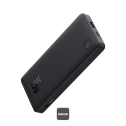 Baseus Airpow Lite 10000mAh Fast Charge Power Bank 15W With Type-C and USB-A Port (Black)