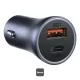 Baseus Golden Contactor Pro Dual Quick Charge Car Charger (Grey)