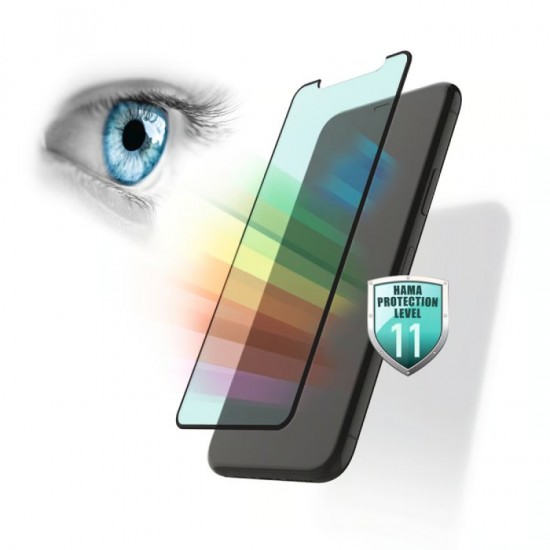 Hama "Anti-Bluelight + Anti-Bakt" 3D Screen Protector Glass for iPhone 12 mini (188658)