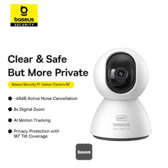 Baseus Security P1 Indoor 3K Wi-Fi Camera