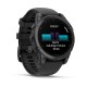 Garmin Fenix® E – 47 mm, AMOLED Slate Grey Steel with Black Silicone Band Garmin Fenix® E – 47 mm, AMOLED Slate Grey Steel with Black Silicone Band