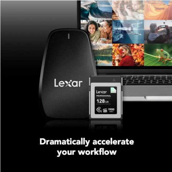 Lexar® Professional CFexpress™ Type B Card DIAMOND Series (256GB)