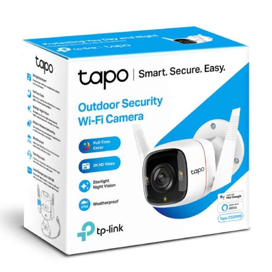 Tp-Link Tapo C320WS | Outdoor Security Wi-Fi Camera