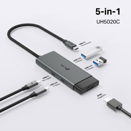 TP-Link UH5020C | USB Type-C 5 in 1 Hub