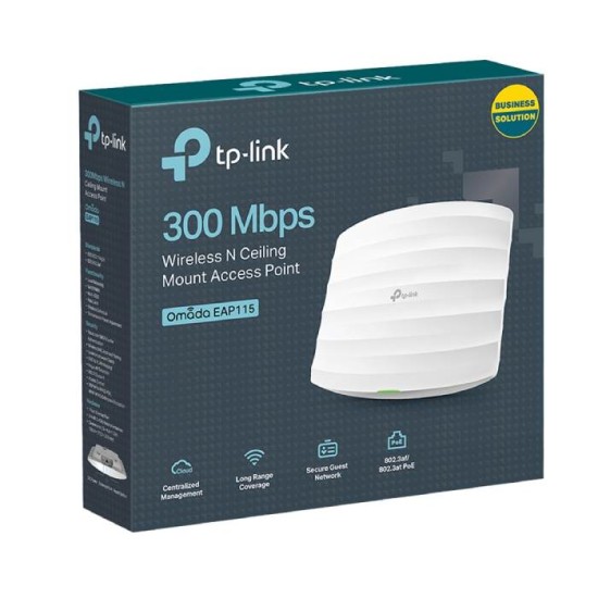 TP-Link EAP115 | 300Mbps Wireless N Ceiling Mount Access Point