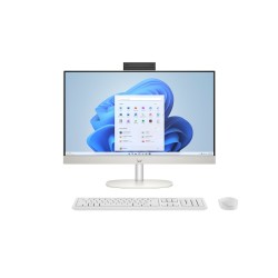 HP All-in-One 24-cr0013ne PC | AMD Ryzen™ 7 7730U | 16GB RAM | 512GB SSD | AMD Radeon™ Graphics | 23.8" FHD Display | White