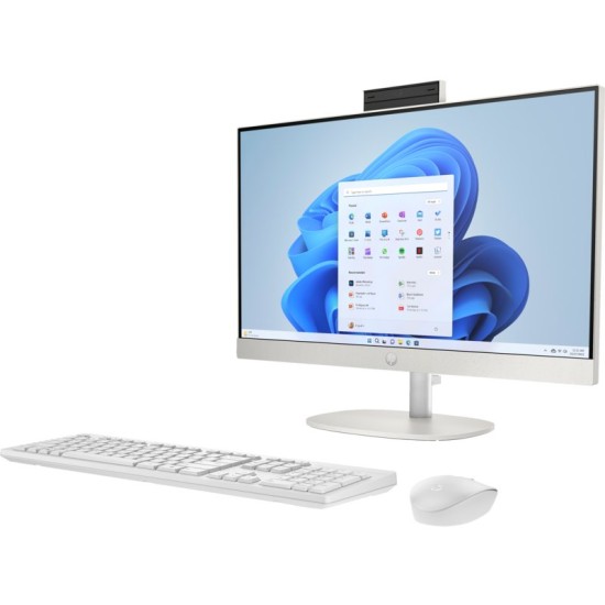 HP All-in-One 24-cr0013ne PC | AMD Ryzen™ 7 7730U | 16GB RAM | 512GB SSD | AMD Radeon™ Graphics | 23.8" FHD Display | White