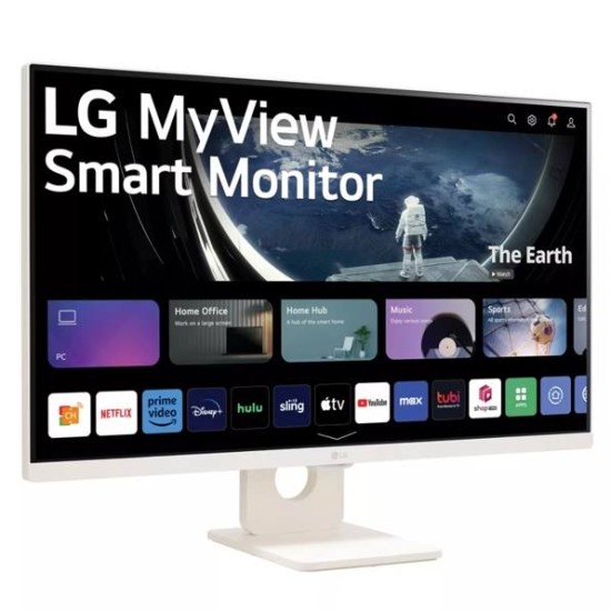 LG MyView 27" Full HD IPS Smart Monitor with webOS
