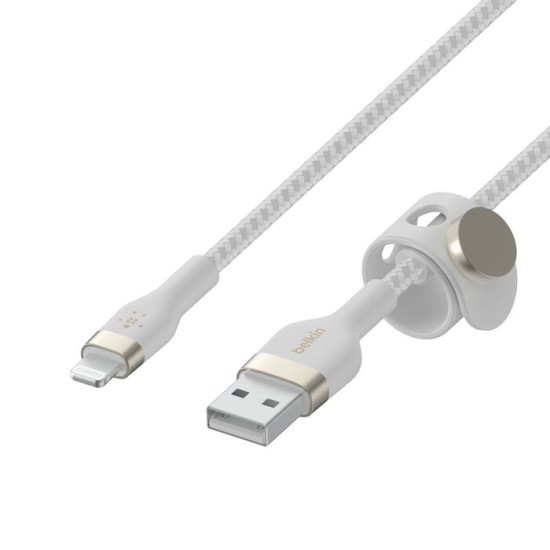 Belkin Boost Charge Pro Flex USB-A Cable with Lightning Connector (3.3ft)