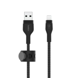 Belkin BoostCharge Pro Flex USB-A Cable with Lightning Connector (9.8ft) 