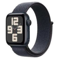 Apple Watch SE GPS, Ink Sport Loop, 40mm Retina LTPO OLED Display, Midnight Aluminium Case