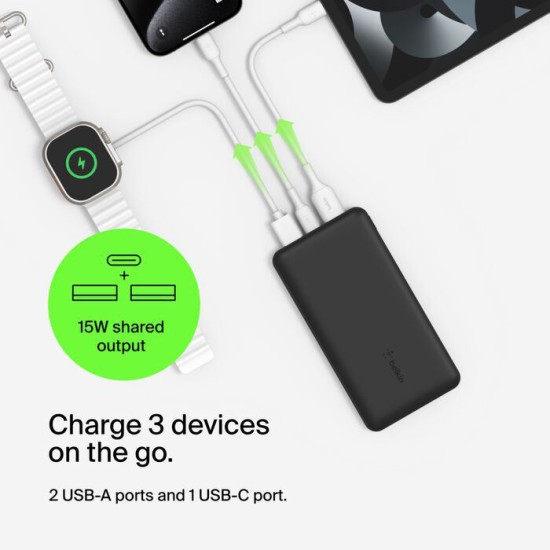 Belkin BoostCharge Power Bank 10K (Black)
