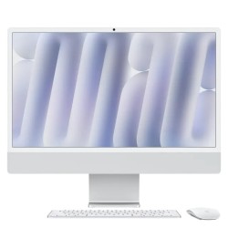 Apple iMac | M4 Chip | 24 Inch | 10-Core CPU | 10-Core GPU | 16GB RAM | 256GB SSD | English Keyboard | Silver