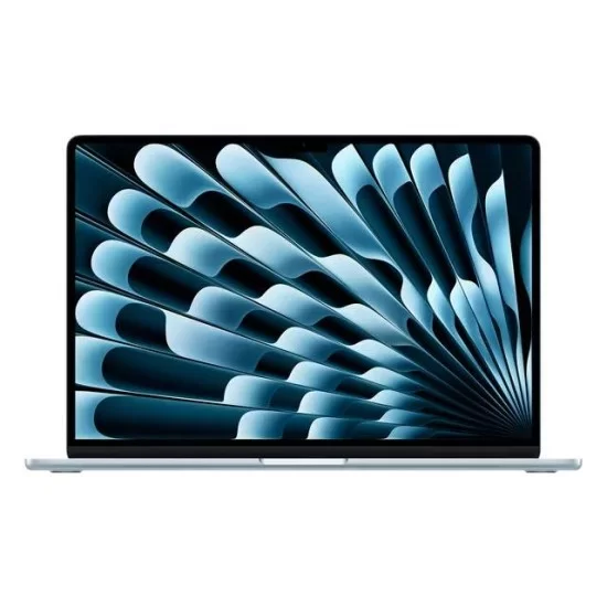 Apple MacBook Air | M4 Chip | 15 Inch | 10-Core CPU | 10-Core GPU | 16GB RAM | 512GB SSD | Arabic/Eng Keyboard | Sky Blue (2025)