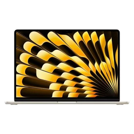 Apple MacBook Air | M4 Chip | 15 Inch | 10-Core CPU | 10-Core GPU | 24GB RAM | 512GB SSD | English Keyboard | Starlight (2025)