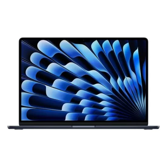 Apple MacBook Air | M4 Chip | 15 Inch | 10-Core CPU | 10-Core GPU | 16GB RAM | 512GB SSD | English Keyboard | Midnight (2025)