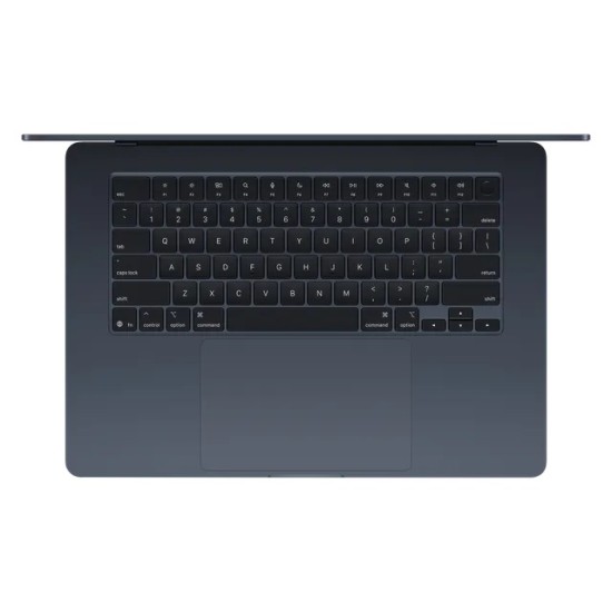 Apple MacBook Air | M4 Chip | 15 Inch | 10-Core CPU | 10-Core GPU | 16GB RAM | 256GB SSD | English Keyboard | Midnight (2025)