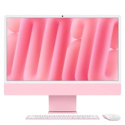 Apple iMac | M4 Chip | 24 Inch | 10-Core CPU | 10-Core GPU | 16GB RAM | 512GB SSD | English Keyboard | Pink