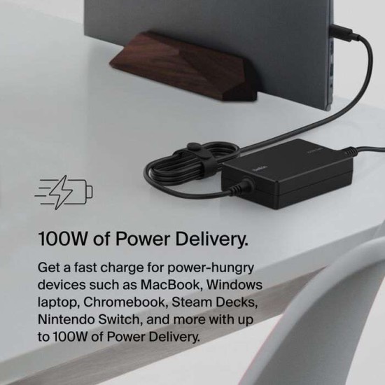 Belkin Connect USB-C Core GaN Power Adapter 100W