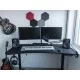 Arozzi - Arena Moto Motorized Desk (Black)