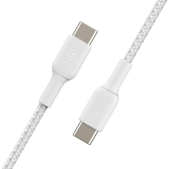 Belkin BoostCharge Braided USB-C to USB-C Cable 60W (6.6ft) (2pack)