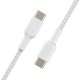 Belkin BoostCharge Braided USB-C to USB-C Cable 60W (6.6ft) (2pack)