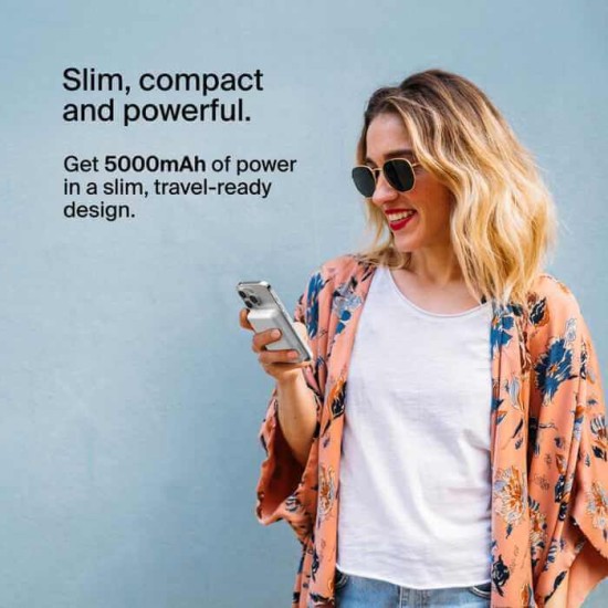 Belkin BoostCharge Magnetic Wireless Power Bank 5K + Stand