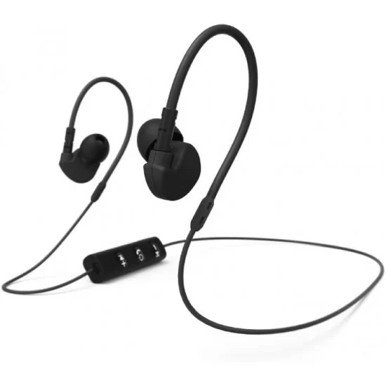 Hama "Run BT" Clip-On Sports Earphones (Black) (Model : 177094)