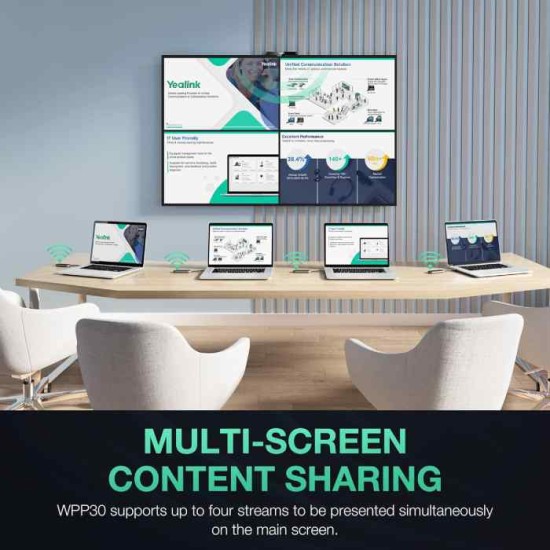 Yealink WPP30 4K Wireless Presentation Pod