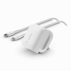 Belkin BoostCharge USB-C Charger 20W + USB-C Cable with Lightning Connector