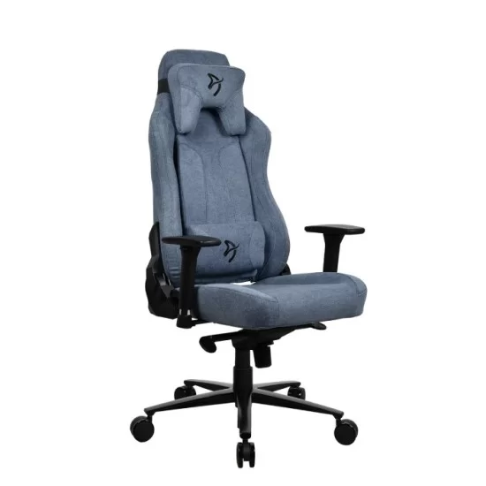 Arozzi Vernazza Soft Fabric Gaming Chair (Blue)