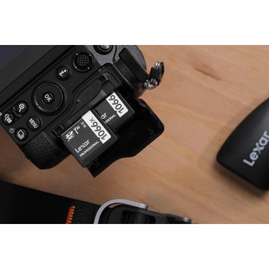 Lexar® Professional 1066x SDXC™ UHS-I Card SILVER Series (256GB)