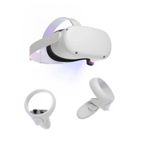 Meta Oculus Quest 2 Advanced All-In-One Virtual Reality Headset (256GB) (White)