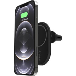 Belkin BoostCharge Magnetic Wireless Car Charger 10W (Power Supply Included)