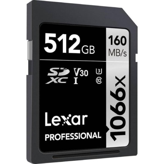 Lexar® Professional 1066x SDXC™ UHS-I Card SILVER Series (512GB)