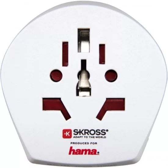 Hama World Travel Adapter Plug 3 Pins (Model : 128200)