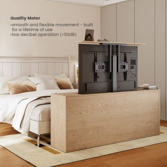 Lumi LP66E-46ML Motorized TV Lift Stand with Voice & APP Control