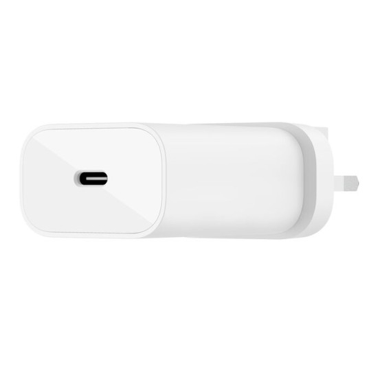 Belkin BoostCharge USB-C PD 3.0 PPS Wall Charger 25W + USB-C to Lightning Cable