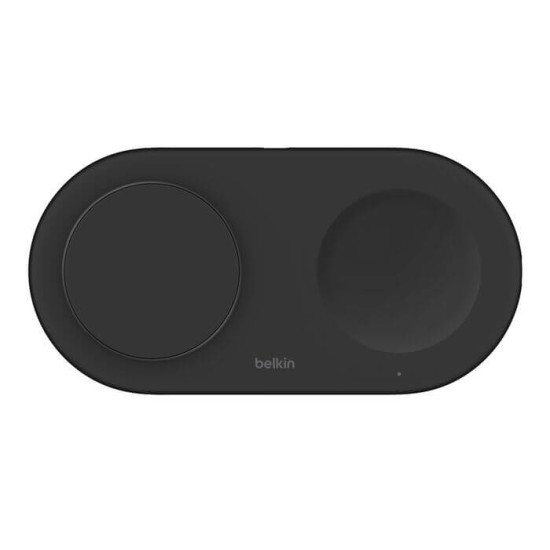 Belkin BoostCharge Pro 2-in-1 Magnetic Wireless Charging Pad with Qi2 15W