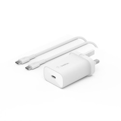 Belkin BoostCharge USB-C PD 3.0 PPS Wall Charger 25W + USB-C Cable